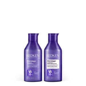 REDKEN BLONDAGE SHAMPOO AND CONDITIONER SET 10.1OZ EACH